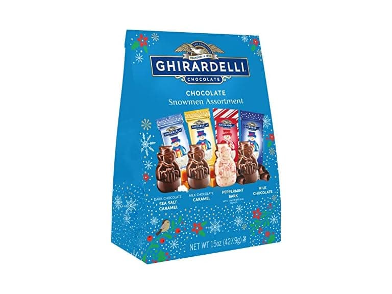 Ghirardelli Holiday Choc Snowmen 15oz - Image 1