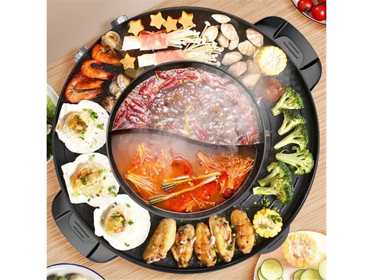 Multi-Function Hot Pot & Grill Cooker - Image 1