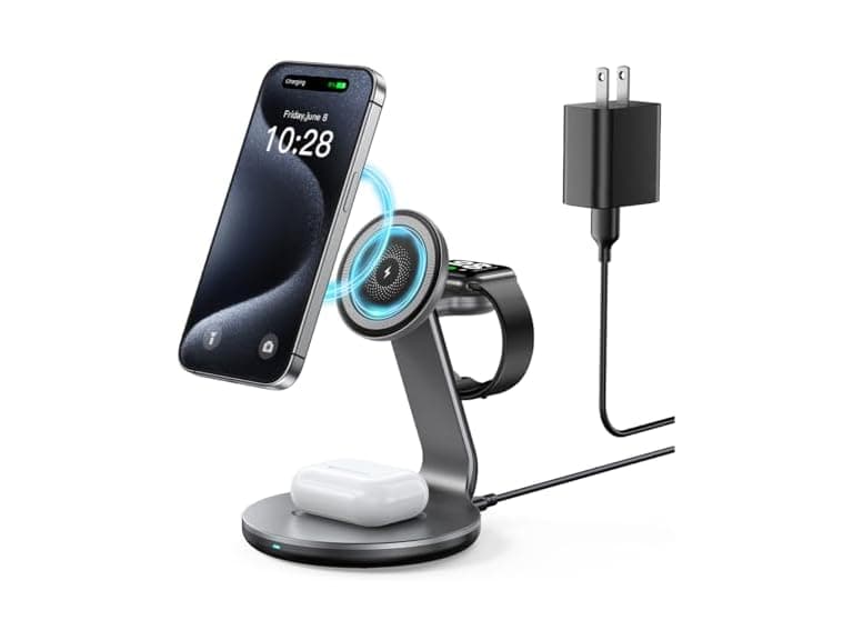 HERRBOLAI 3 in 1 Charging Station Compatible with Magsafe Charger - Image 1