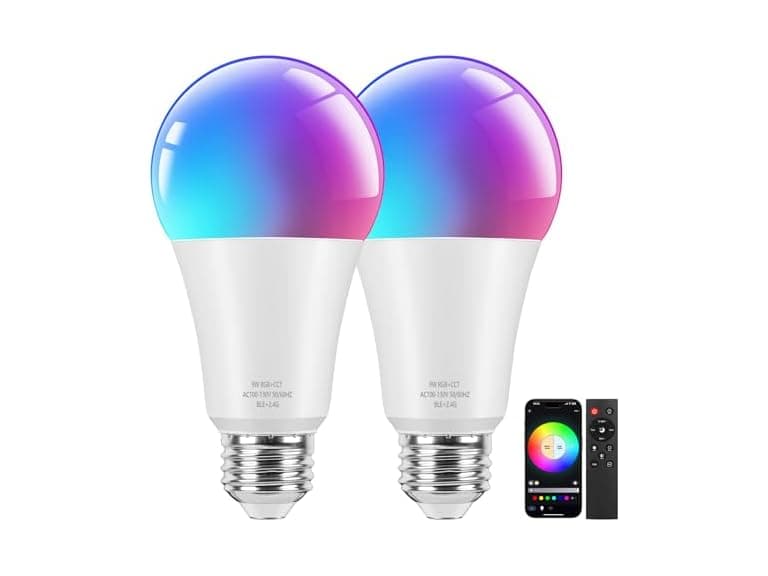 Brightever B0F29GH3KW Smart A19 LED Light Bulbs - Image 1