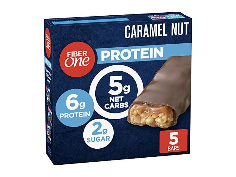 5CT Fiber One Chewy Protein Bars, Caramel Nut - Image 1