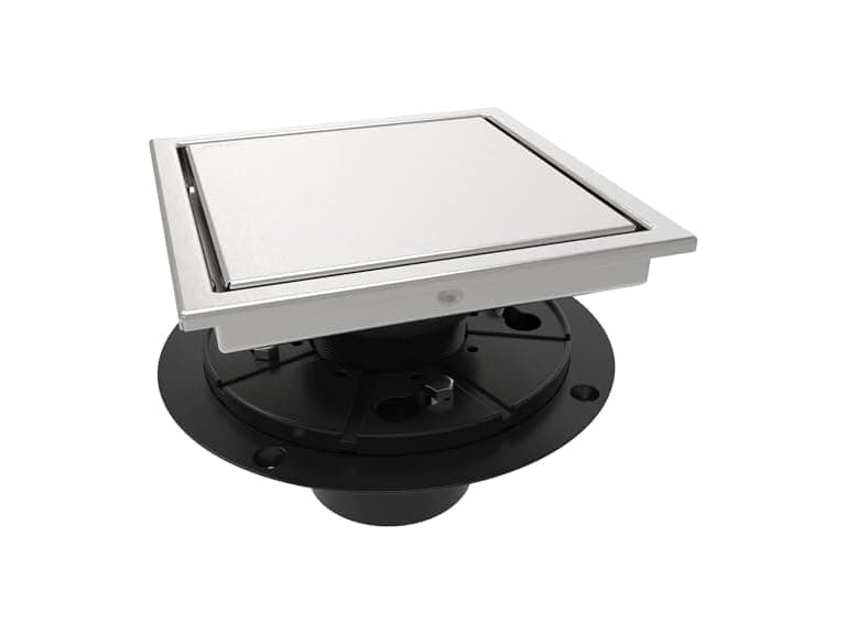 ELLO&ALLO 6 Inch Square Shower Drain Floor Drain