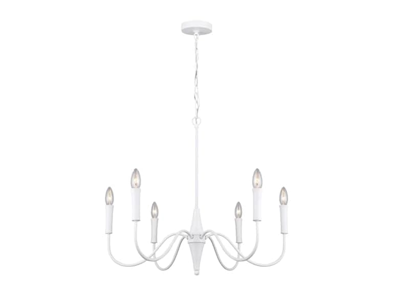 Canarm Brielle 6-Light Chain Chandelier, - Image 1