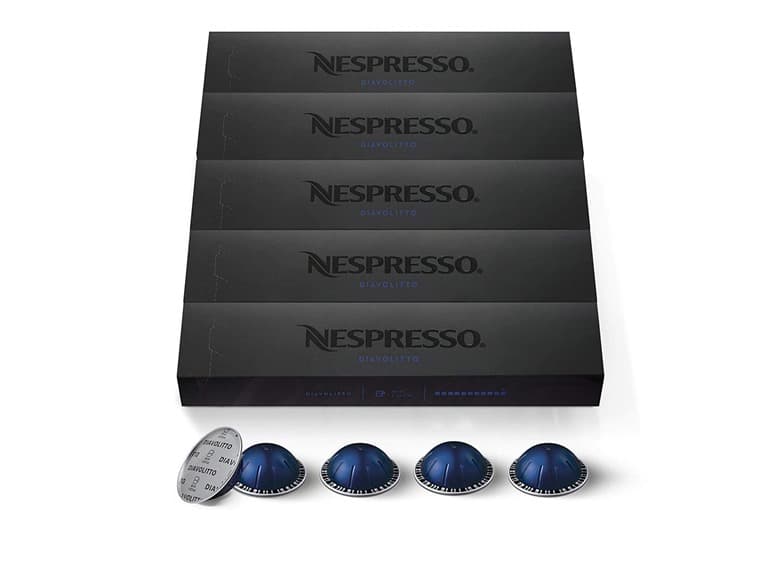 90CT Nespresso VertuoLine Diavolitto
