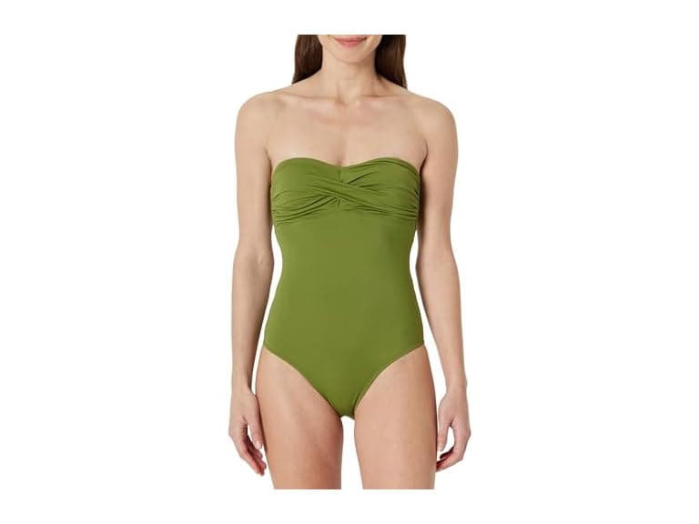 AE Womens Bandeau One Piece Swimsuit - Image 1