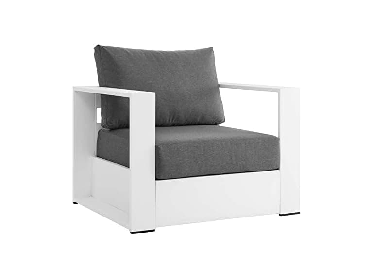 Modway Tahoe Modern Fabric/Aluminum Chair - Image 1