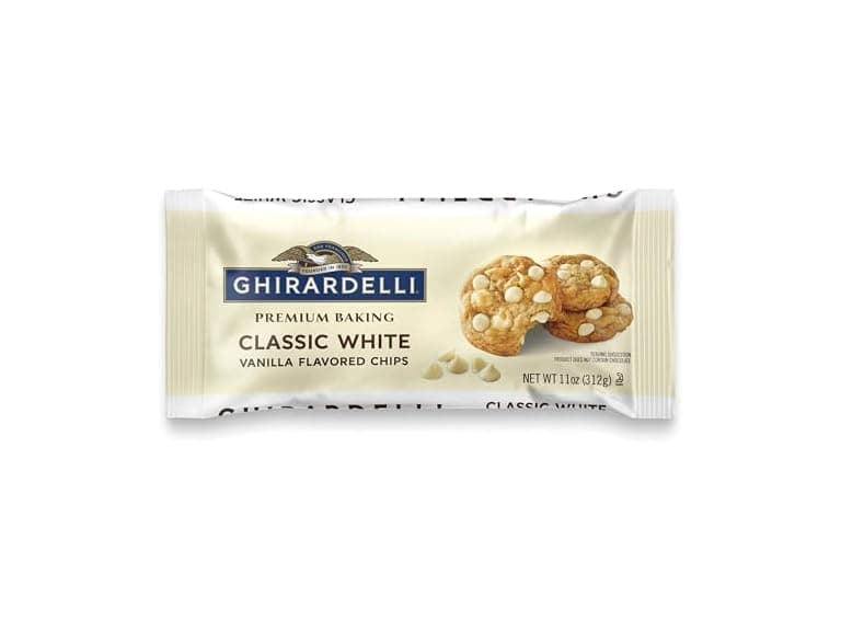 Ghirardelli Classic White Choc Chips 11o - Image 1