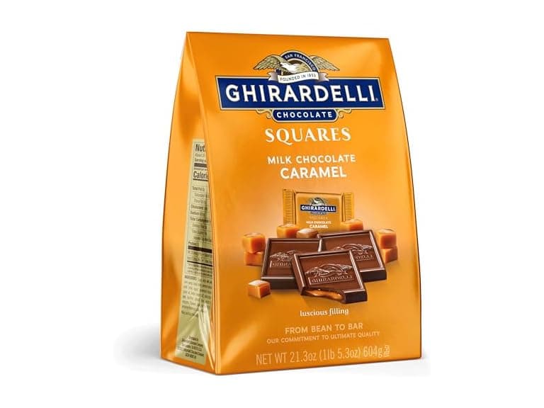 Ghirardelli Milk Choc Caramel Squares 21 - Image 1