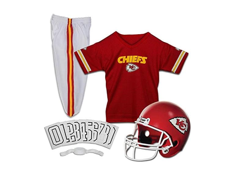 KANSAS CITY CHIEFS Helmet Uniform Set (M) - Image 1