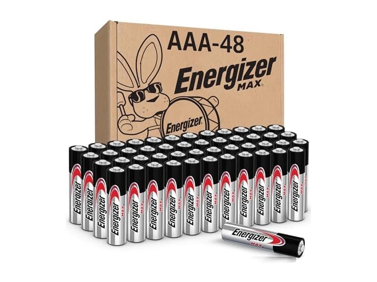 (48 Batteries) Energizer MAX AAA Batteries