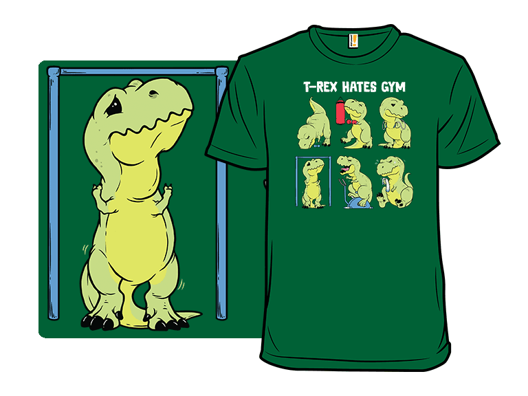 T-Rex Hates Gym - Image 1