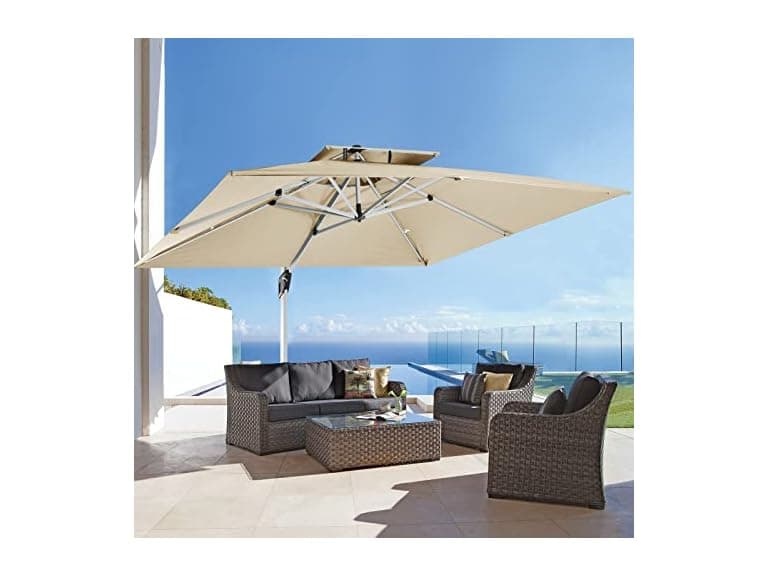 ABCCANOPY 10FT Cantilever Patio Umbrella - Image 1