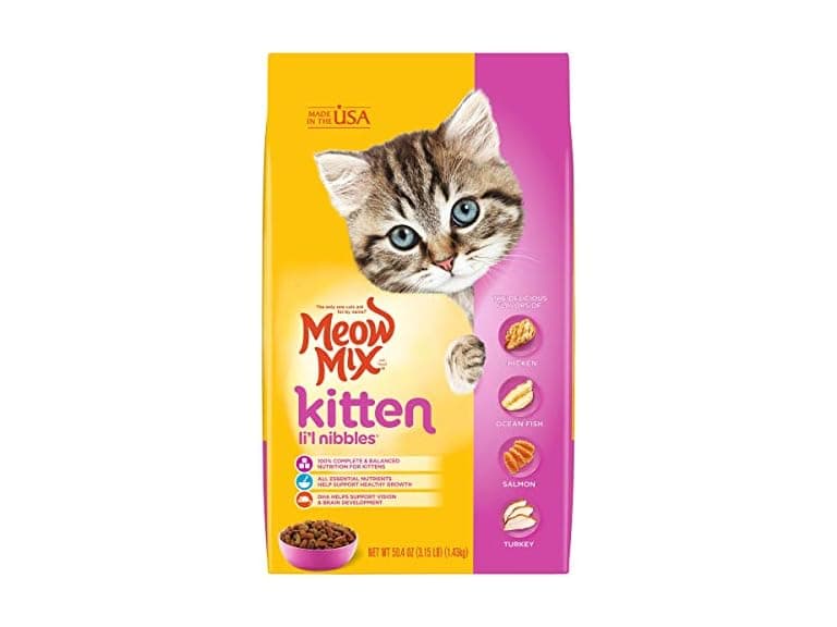 Meow Mix Cat Food, Kitten Formula, 3.15lbs - Image 1