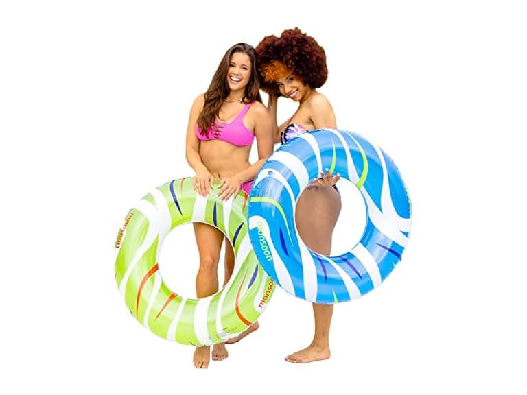 Pool Float 2pk Blue Green - Image 1