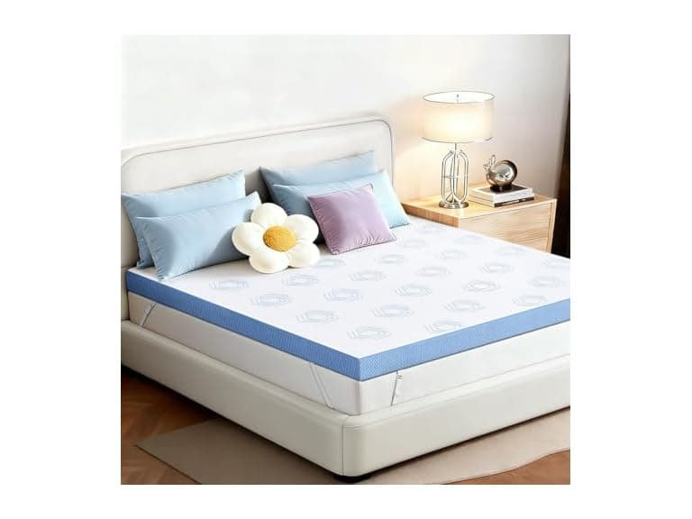 Glendan Firm 3-in Mattress Topper Queen - Image 1