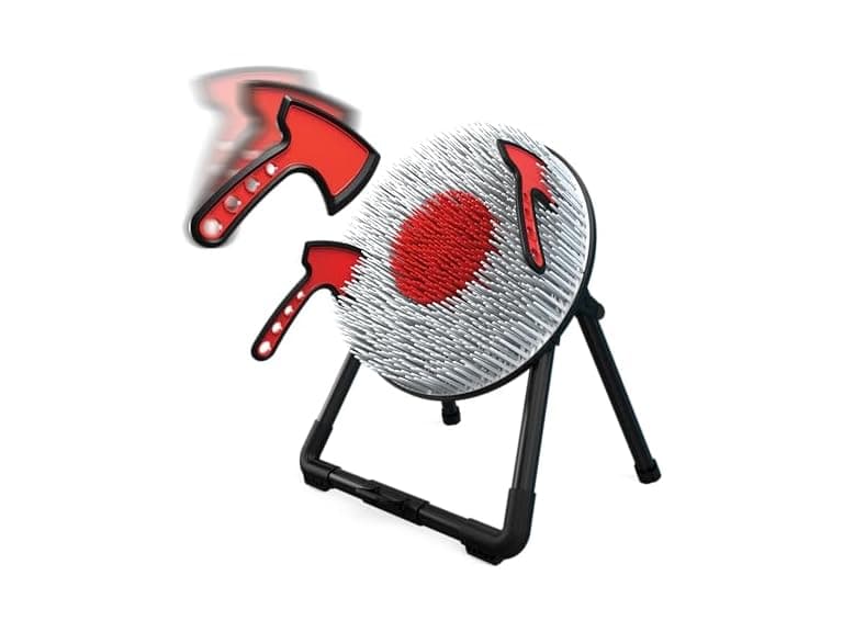 EastPoint Table Top Indoor or Outdoor Axe Throw Target Game - Image 1