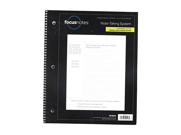 Collection Focus Notes Notebook - Image 1