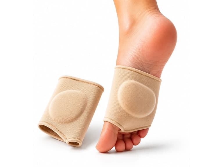 Metatarsal Pads Sleeve with Gel Sole - Image 1