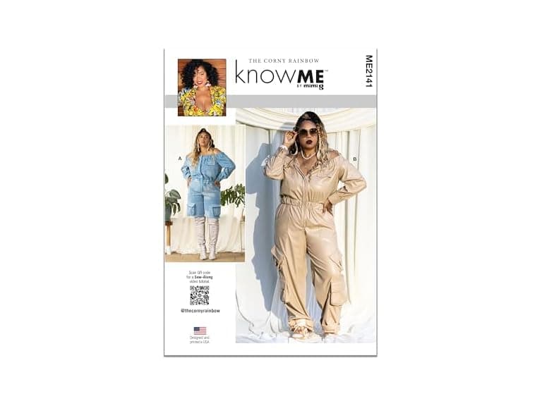 Know Me Misses' Jumpsuit Sewing Pattern - Image 1