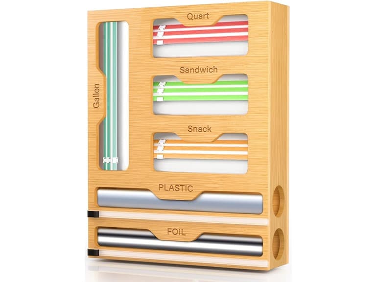 Bag Organizer/Plastic Wrap Dispenser - Image 1
