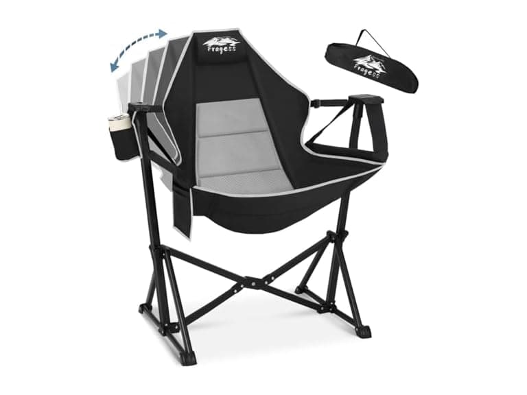 Black Hammock Camping Chair - Image 1