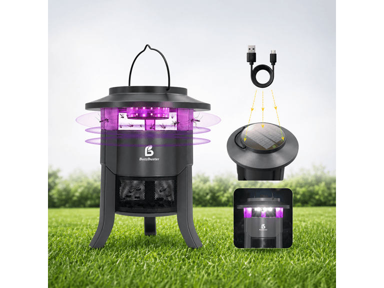 BuzzBuster Solar Flying Insect Trap - Image 1