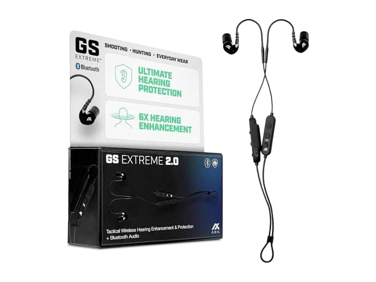 Axil GS Extreme 2.0 Shooting Earbuds Black - Image 1
