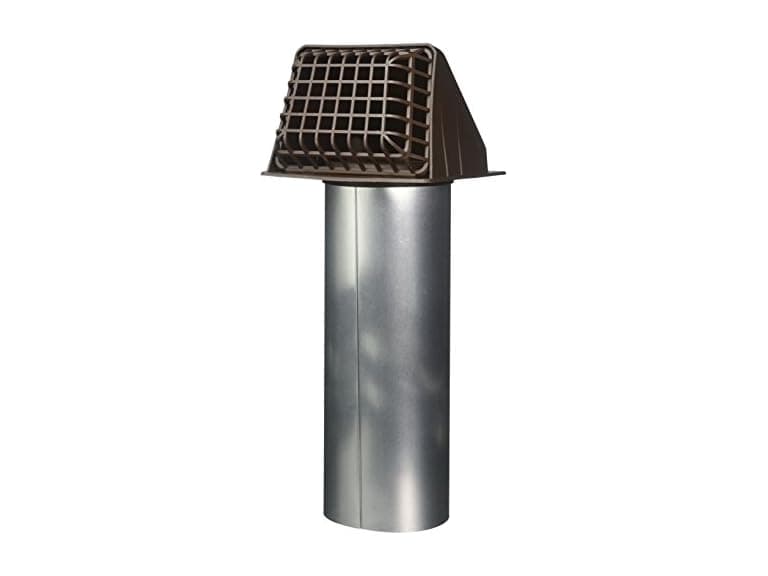 Deflecto Dryer Vent Hood Assembly Brown - Image 1