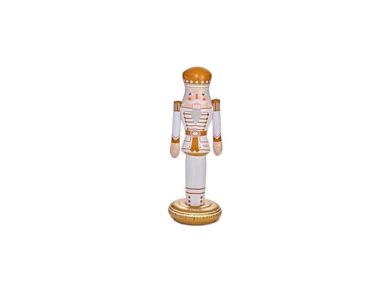 FUNBOY Gold Inflatable Nutcracker – 3.5ft - Image 1