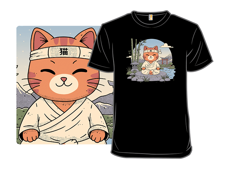 Meditating Cat - Image 1