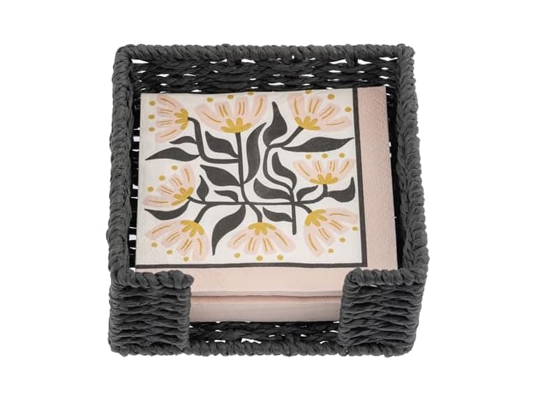 Cocktail Napkin Holder for Table & Kitchen - Boho Flat  - Image 1
