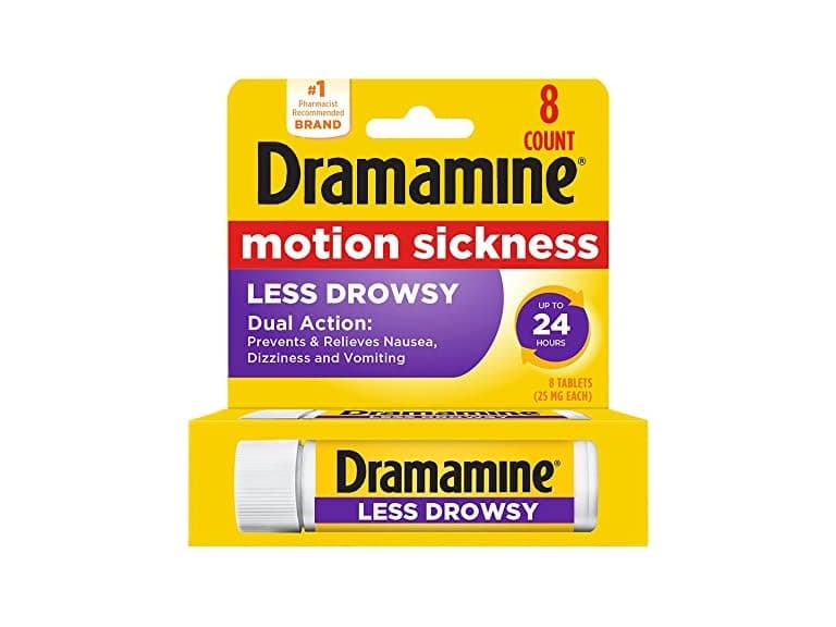 Dramamine Less Drowsy 8ct - Image 1