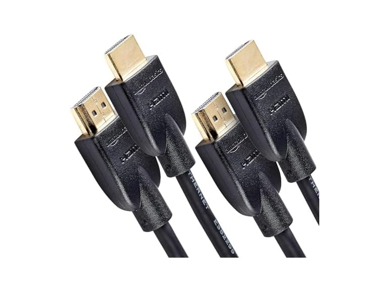 (2 PACK) Amazon Basics HDMI Cable - 3ft - Image 1