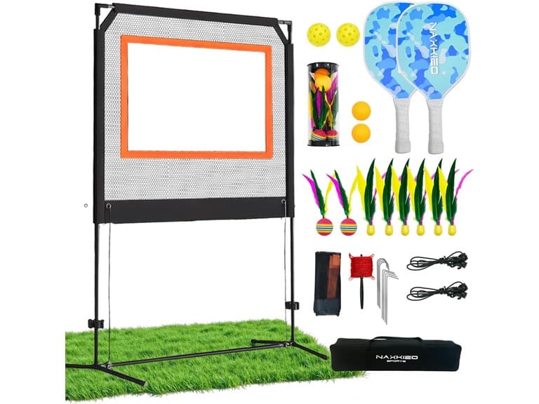 Paddle Game Set w/ Net Backyard Fun - Image 1