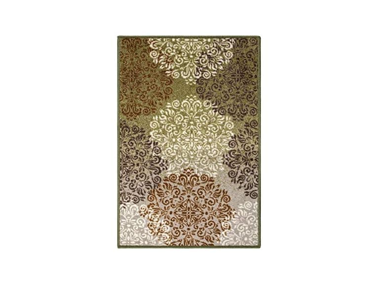 Superior 2'x3' Traditional Floral Geometric Indoor Rug - Image 1
