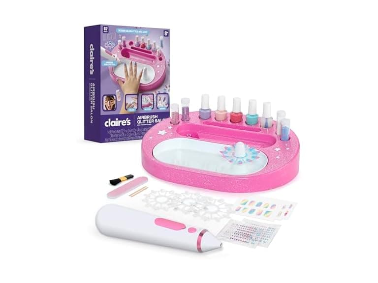Claire's Kids Nail Art Kit 67-Piece Set - Image 1
