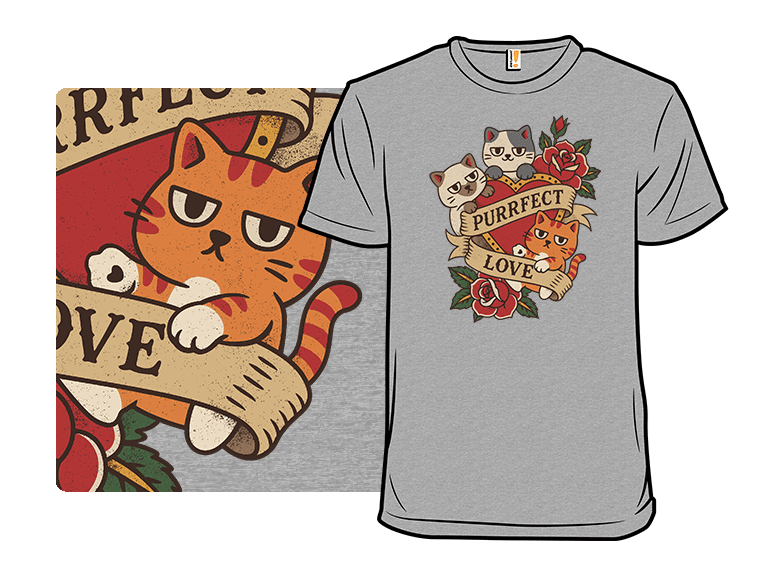 Purrfect Love Tattoo - Image 1