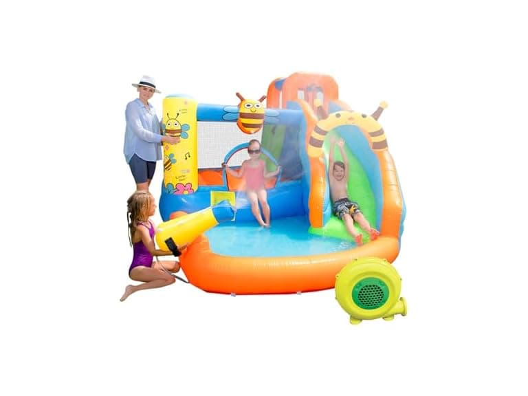 Bee Bounce House Water Slide - Image 1
