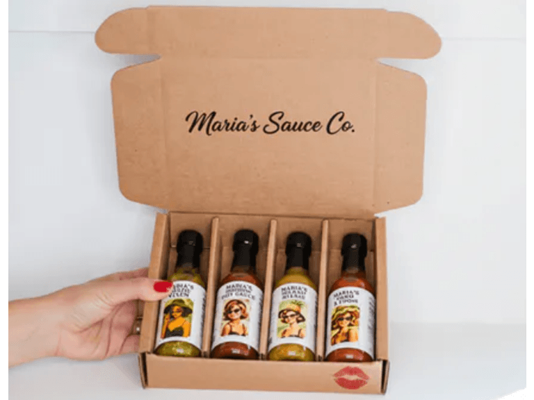 (4pk) Maria's Artisan Hot Sauce Collection