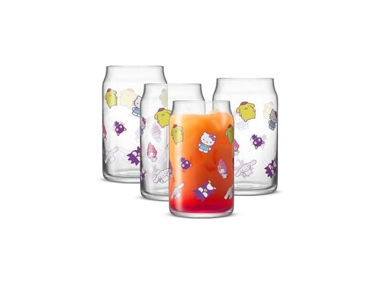 JoyJolt Sanrio Hello Kitty and Friends Daydream Tumbler Glasses - Image 1