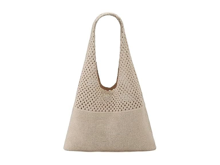 Women's Crochet Mesh Tote Bag - Image 1