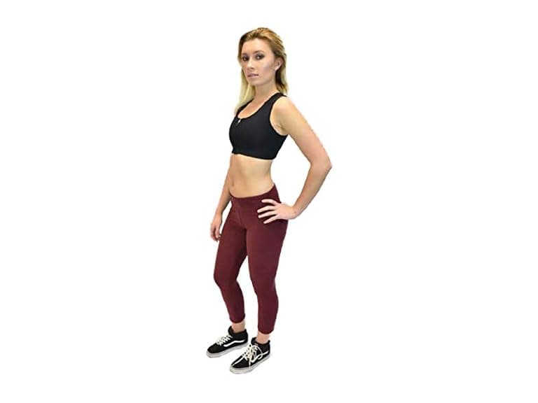 ALIGNMED Mid-Calf Capri Fitness Pants - Image 1