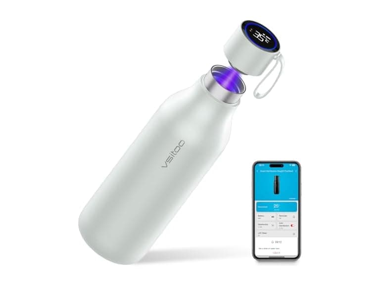33oz Self-Cleaning Water Bottle - Image 1