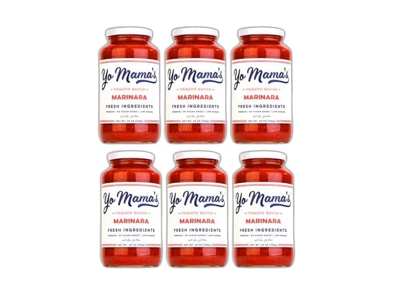(6 Pack) Yo Mama's Original Marinara - Image 1