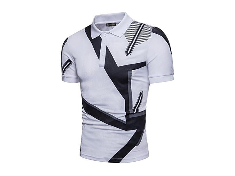 Sportides Men (XL) Casual Short Sleeve Polo Tops - Image 1
