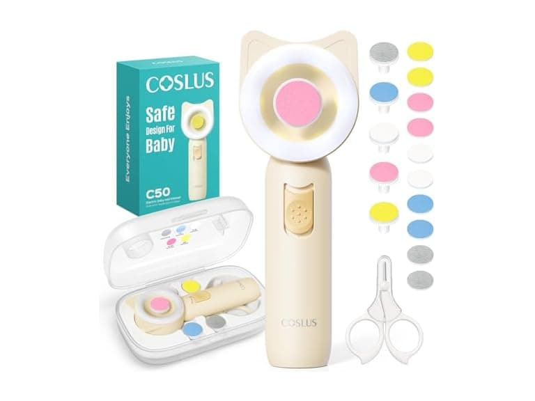 COSLUS C50 Baby Nail Electric Trimmer - Image 1