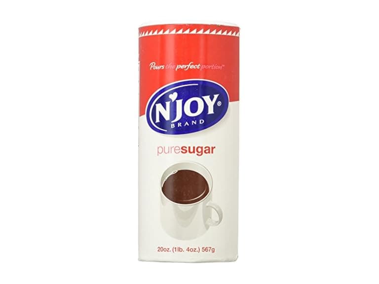 N'joy Sugar, 20 Oz Canister Dispenser - Image 1