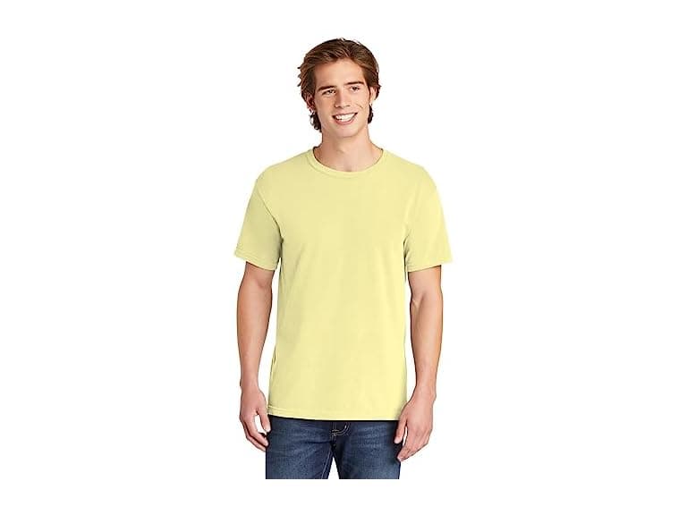 Comfort Colors Men (XL) Adult Short Tee Banana - Image 1