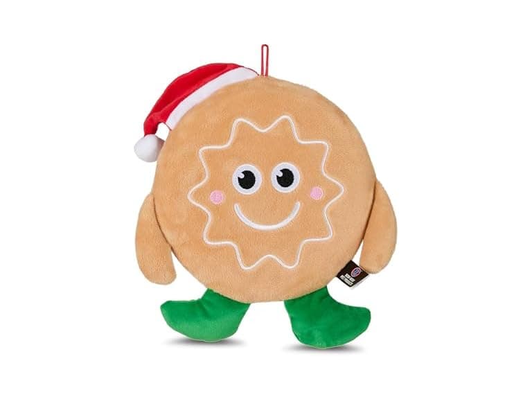 Bow Wow Pet Holiday Full Flat Body Squeaker Dog Toy - Image 1