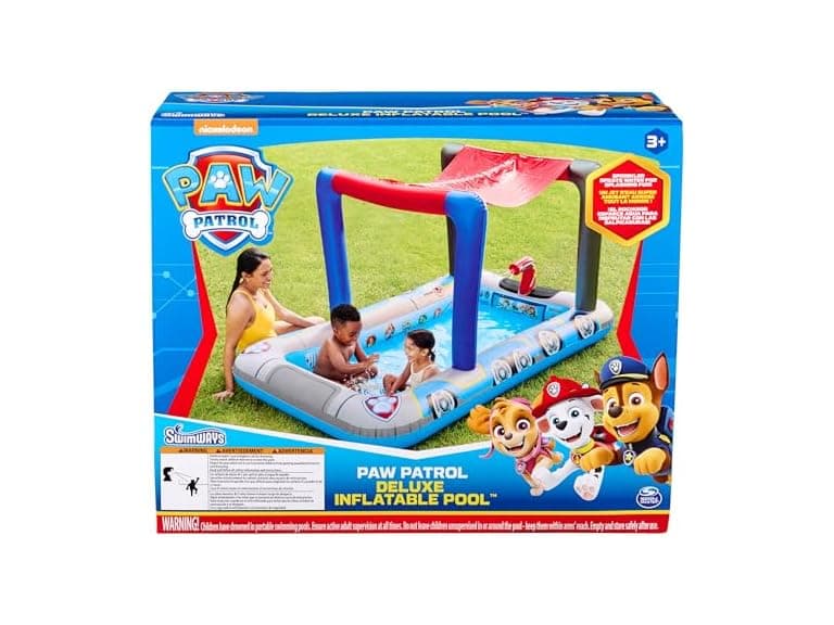 SwimWays Paw Patrol Deluxe Inflatable Pool - Image 1